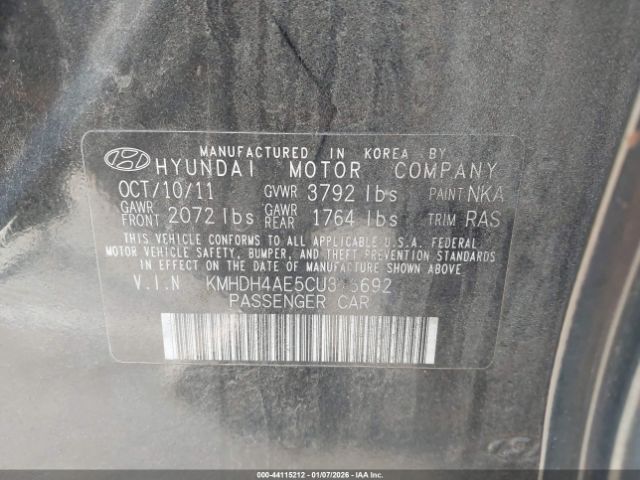 Hyundai ELANTRA Limited (ulsan Plant) Image 11