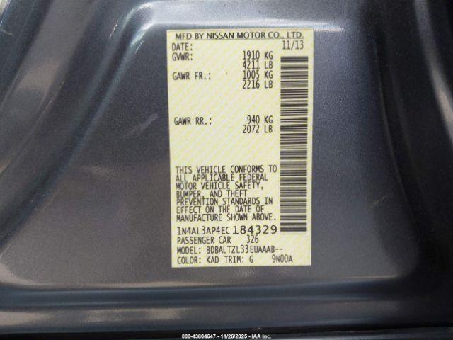 Nissan Altima 2.5 Sv Image 17