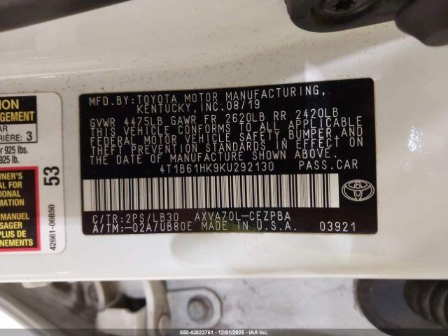 Toyota Camry Xse Image 10