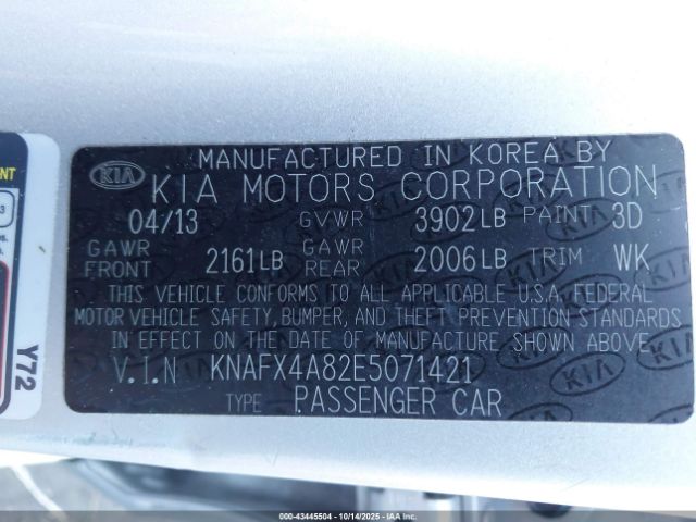 Kia Forte Ex Image 6