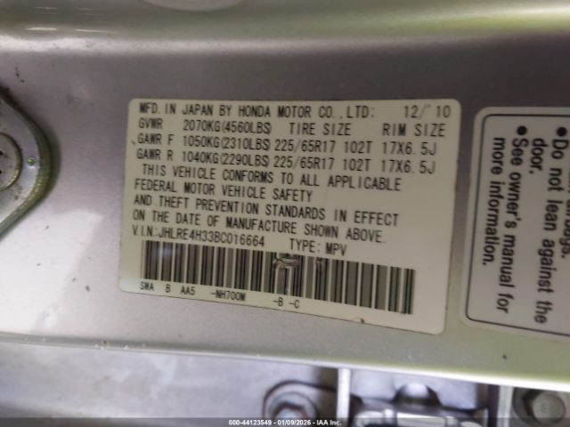 Honda CR-V Lx Image 5