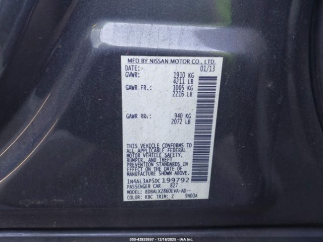 Nissan Altima 2.5 Sl Image 8